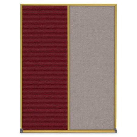 Single Door Radius Corkboard,24X36,G